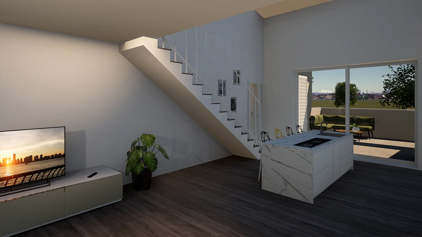 Rif 566 | Attico in palazzina in costruzione a San Mauro in Valle