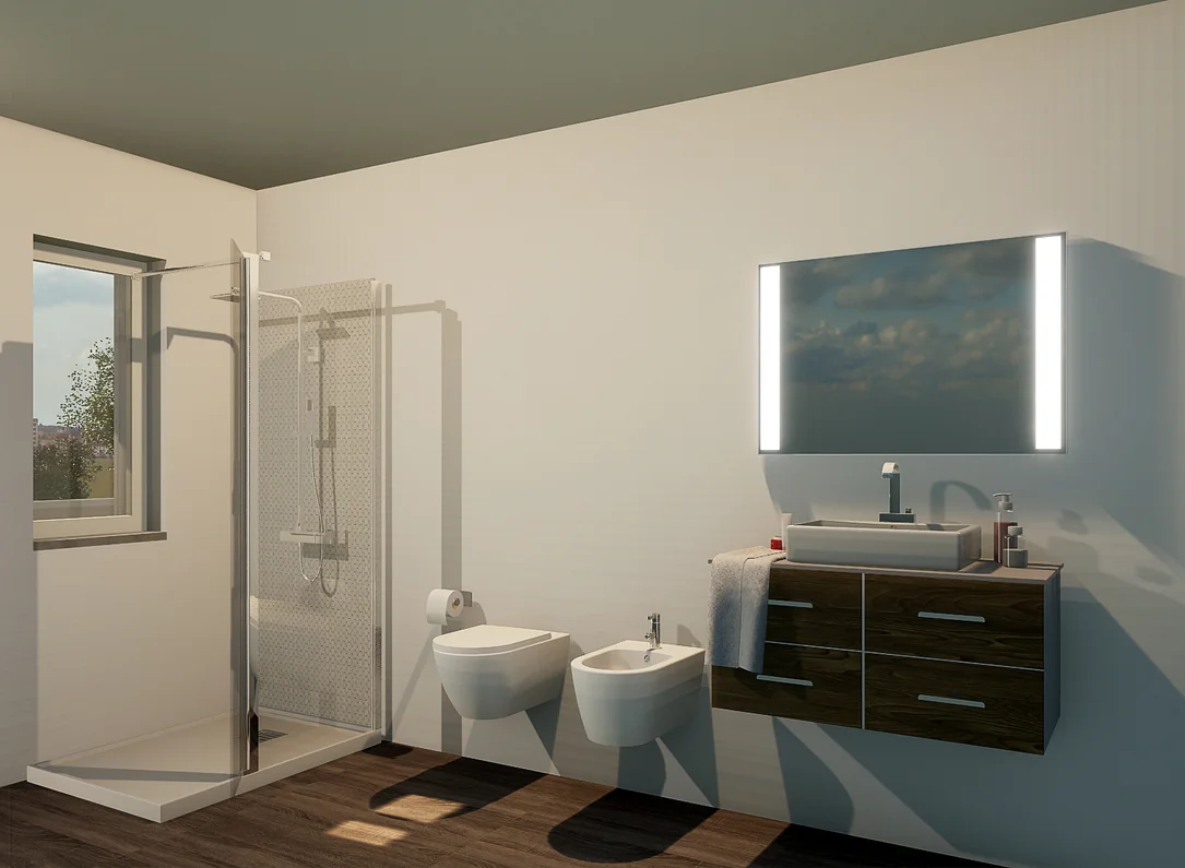 Rif 564 | Appartamento con grande loggia in palazzina in costruzione a San Mauro in Valle