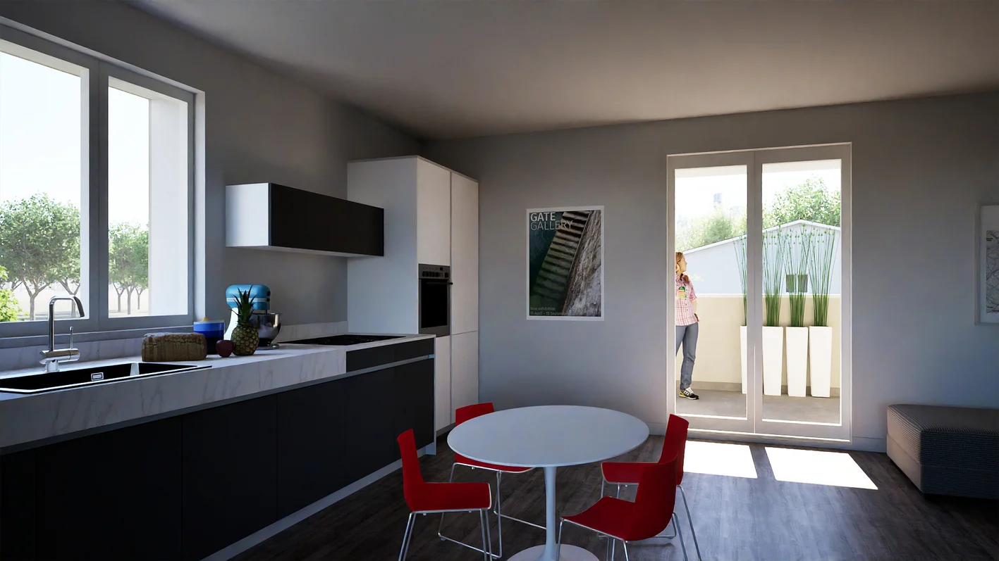 Rif 566 | Attico in palazzina in costruzione a San Mauro in Valle