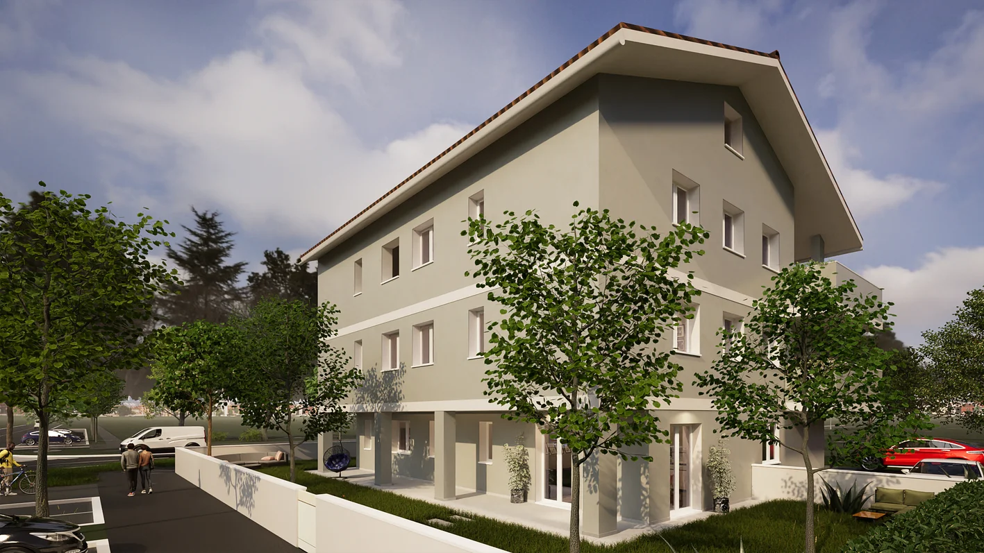 Rif 564 | Appartamento con grande loggia in palazzina in costruzione a San Mauro in Valle