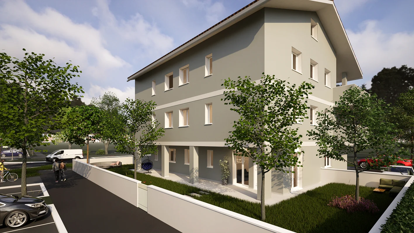 Rif 564 | Appartamento con grande loggia in palazzina in costruzione a San Mauro in Valle