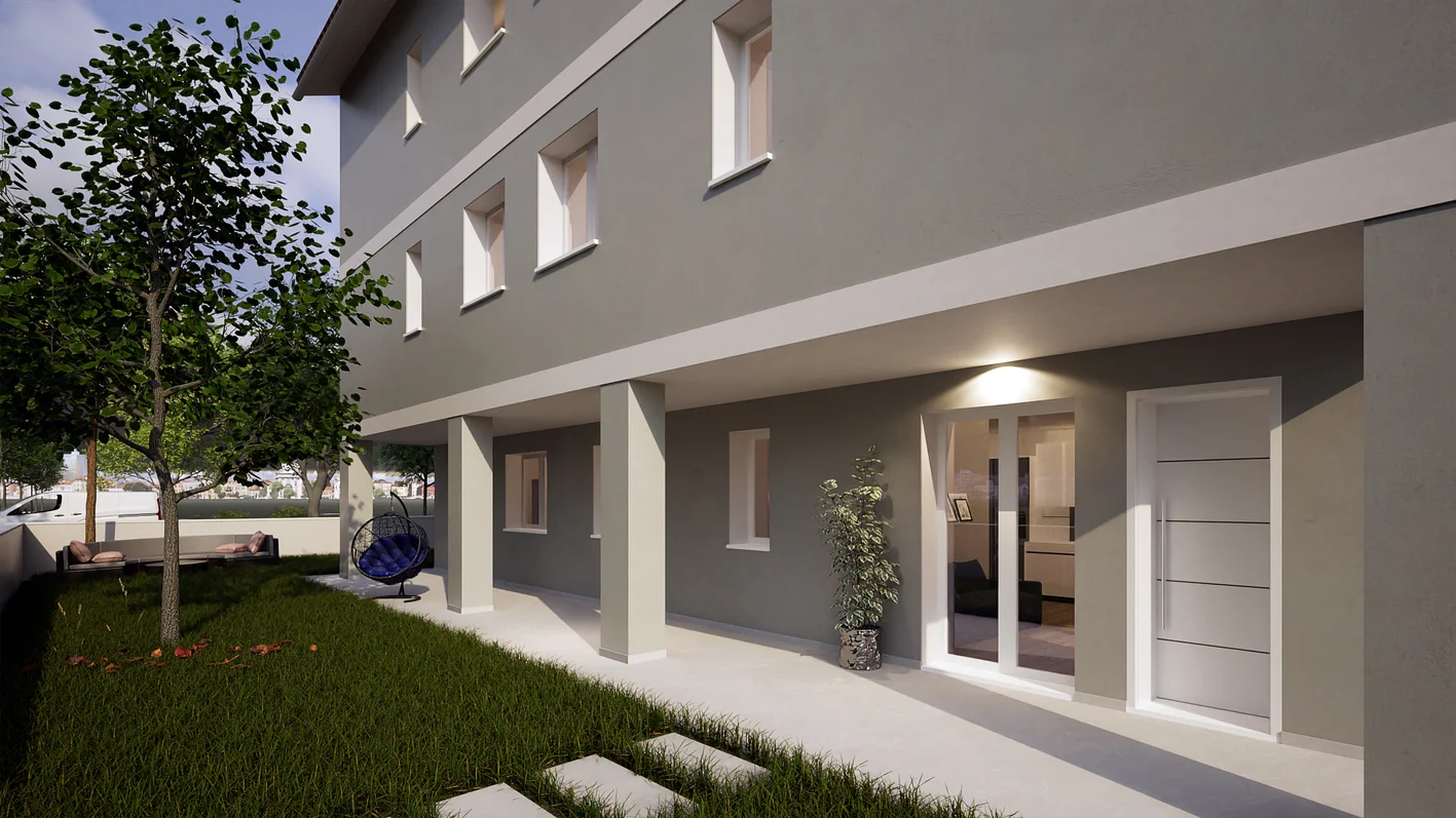Rif 564 | Appartamento con grande loggia in palazzina in costruzione a San Mauro in Valle