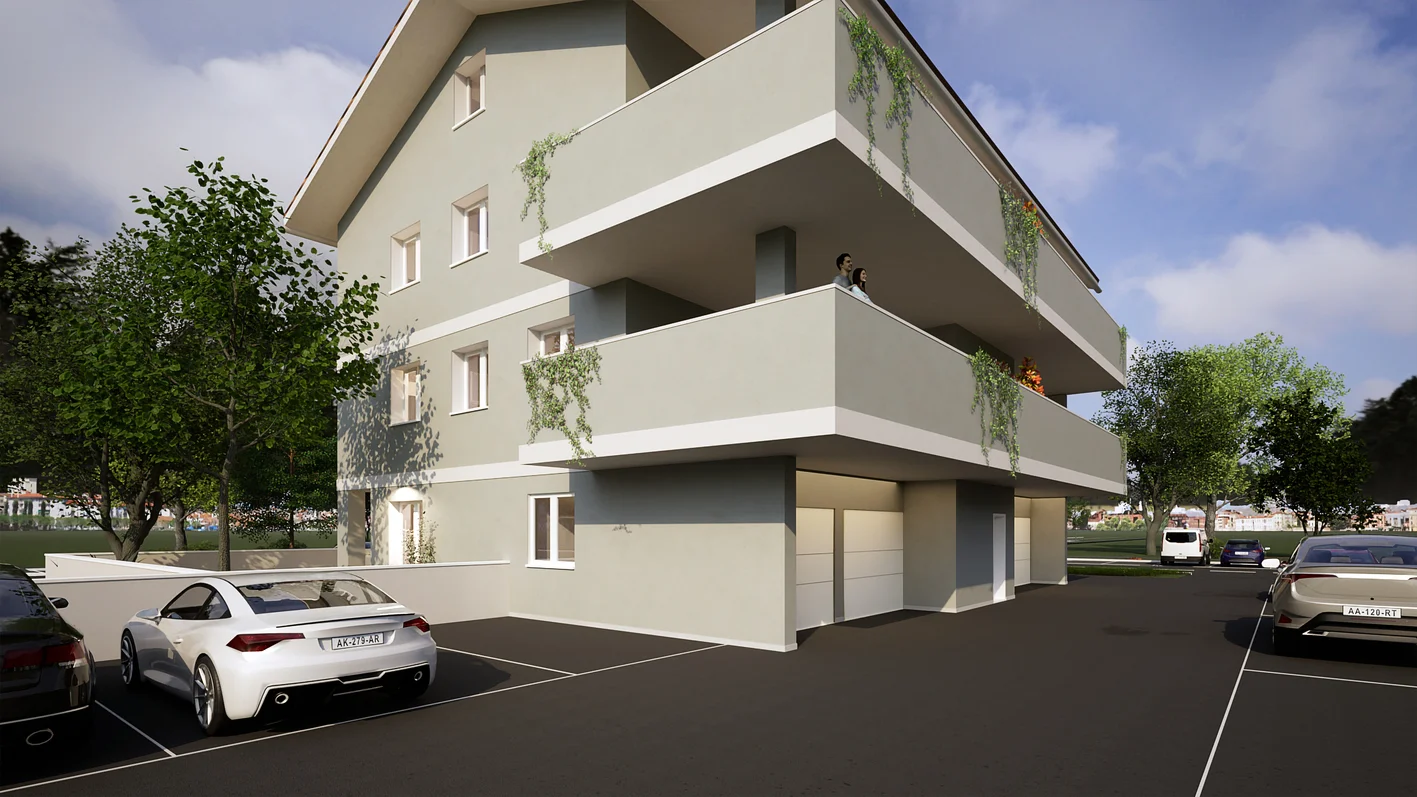 Rif 564 | Appartamento con grande loggia in palazzina in costruzione a San Mauro in Valle