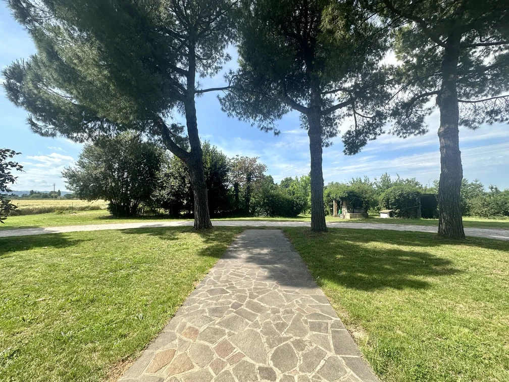 7. ingresso Rif 572 | Villa con grande parco e terreno a Forlimpopoli